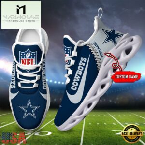 NFL Dallas Cowboys Football Team Design Max Soul Shoes, Football New Sneaker Shoes