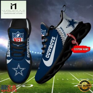 NFL Dallas Cowboys Football Team Design Max Soul Shoes, Football New Sneaker Shoes