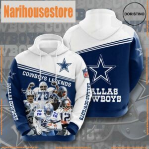 NFL Dallas Cowboys Legends Limited Edition Pullover 3D Hoodie Shirt