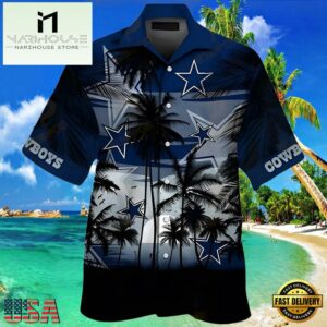 NFL Dallas Cowboys Tropical Coconut Hawaiian Shirt