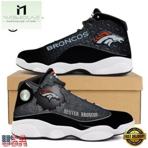 NFL Denver Broncos Air Jordan 13 Shoes - Gift For Fans