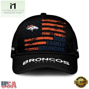 NFL Denver Broncos American Flag Classic Cap
