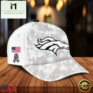 NFL Denver Broncos Camo 2024 Salute to Service Baseball Cap