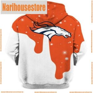 NFL Denver Broncos Football Pullover Hoodie All Over Print Hoodie Shirt