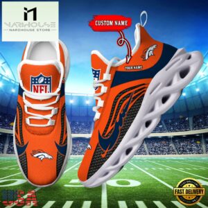 NFL Denver Broncos Football Team New Design Max Soul Shoes Sneaker