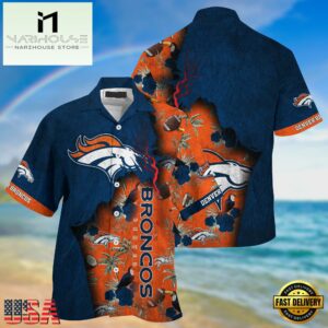 NFL Denver Broncos Football Team Summer God Hawaii Shirt