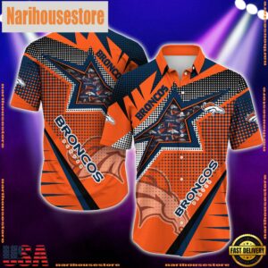 NFL Denver Broncos Special Football Team Star Hawaiian Shirts