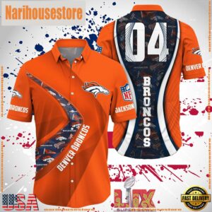 NFL Denver Broncos Super Bowl LIX Fans Custom Hawaiian Shirt