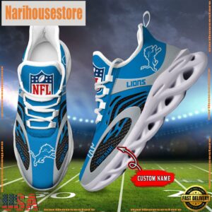 NFL Detroit Lions Custom Max Soul Shoes