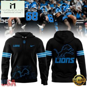 NFL Detroit Lions Dark Knights Limited Edition Hoodie