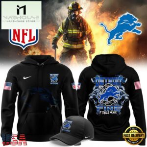 NFL Detroit Lions Firefighter Appreciation Day Hoodie