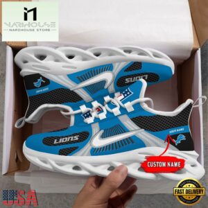 NFL Detroit Lions Logo Football Team New Season Max Soul Shoes