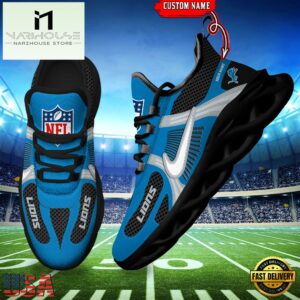 NFL Detroit Lions Logo Football Team New Season Max Soul Shoes