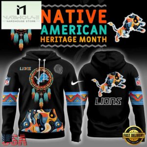 NFL Detroit Lions Native American Heritage Month Hoodie