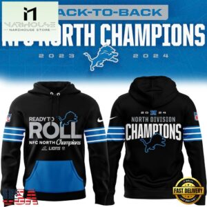 NFL Detroit Lions NFC North Division Champions Limited Edition Hoodie