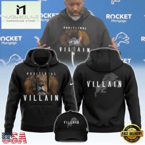 NFL Detroit Lions Positional Villain Hoodie