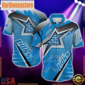 NFL Detroit Lions Special Football Team Star Hawaiian Shirts