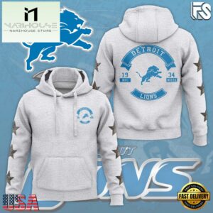 NFL Detroit Lions Star Hoodie