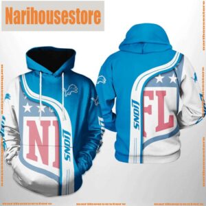 NFL Detroit Lions Team 3D Printed Hoodie Shirt