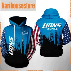 NFL Detroit Lions Team US 3D Printed Hoodie Shirt