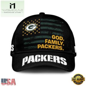 NFL Green Bay Packers American Flag Classic Cap