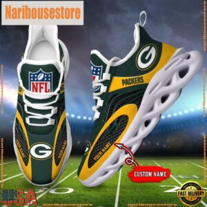 NFL Green Bay Packers Custom Max Soul Shoes