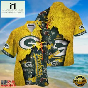 NFL Green Bay Packers Football Team Summer God Hawaii Shirt