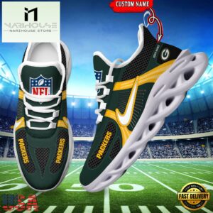 NFL Green Bay Packers Logo Football Team New Season Max Soul Shoes