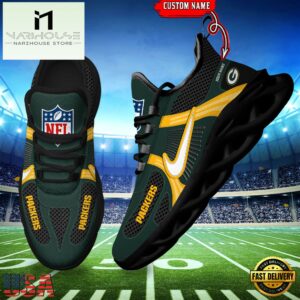 NFL Green Bay Packers Logo Football Team New Season Max Soul Shoes