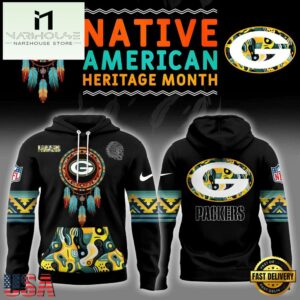 NFL Green Bay Packers Native American Heritage Month Hoodie