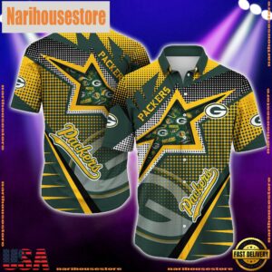 NFL Green Bay Packers Special Football Team Star Hawaiian Shirts