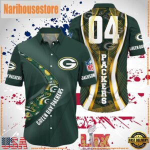 NFL Green Bay Packers Super Bowl LIX Fans Custom Hawaiian Shirt