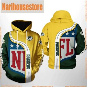 NFL Green Bay Packers Team 3D Printed Hoodie Shirt