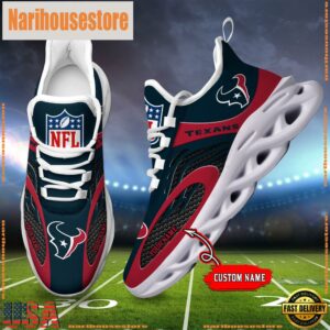 NFL Houston Texans Custom Max Soul Shoes
