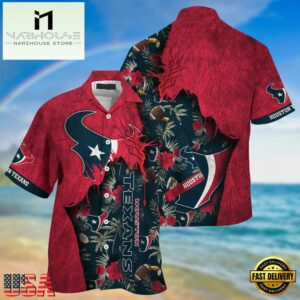 NFL Houston Texans Football Team Summer God Hawaii Shirt