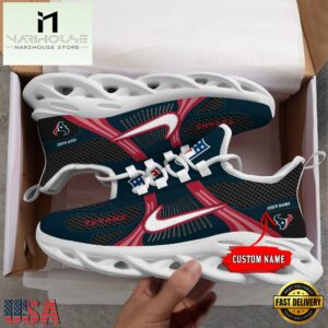 NFL Houston Texans Logo Football Team New Design Max Soul Shoes Running Sneakers 5 NFL Houston Texans Logo Football Team New Season Max Soul Shoes