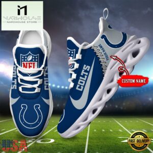 NFL Indianapolis Colts Football Team Design Max Soul Shoes, Football New Sneaker Shoes