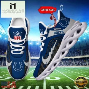 NFL Indianapolis Colts Football Team New Design Max Soul Shoes Sneaker