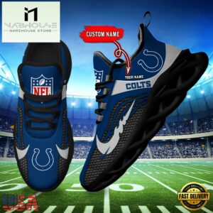 NFL Indianapolis Colts Football Team New Design Max Soul Shoes Sneaker