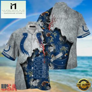 NFL Indianapolis Colts Football Team Summer God Hawaii Shirt