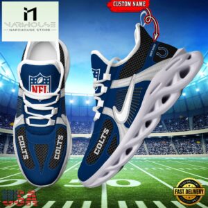 NFL Indianapolis Colts Logo Football Team New Season Max Soul Shoes