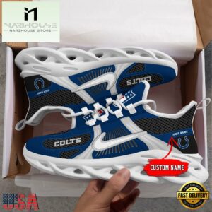 NFL Indianapolis Colts Logo Football Team New Season Max Soul Shoes