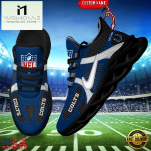 NFL Indianapolis Colts Logo Football Team New Season Max Soul Shoes