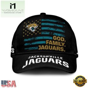 NFL Jacksonville Jaguars American Flag Classic Cap