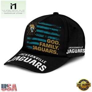NFL Jacksonville Jaguars American Flag Classic Cap