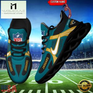 NFL Jacksonville Jaguars Logo Football Team New Season Max Soul Shoes