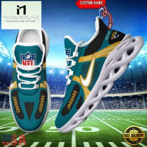 NFL Jacksonville Jaguars Logo Football Team New Season Max Soul Shoes
