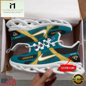 NFL Jacksonville Jaguars Logo Football Team New Design Max Soul Shoes Running Sneakers 5 NFL Jacksonville Jaguars Logo Football Team New Season Max Soul Shoes