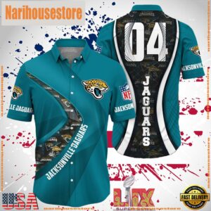 NFL Jacksonville Jaguars Super Bowl LIX Fans Custom Hawaiian Shirt