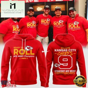 NFL Kansas City Chiefs 2024 AFC West Champions Hoodie